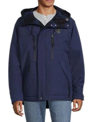 商品Coach|Solid Hooded Jacket,价格¥2024,第1张图片