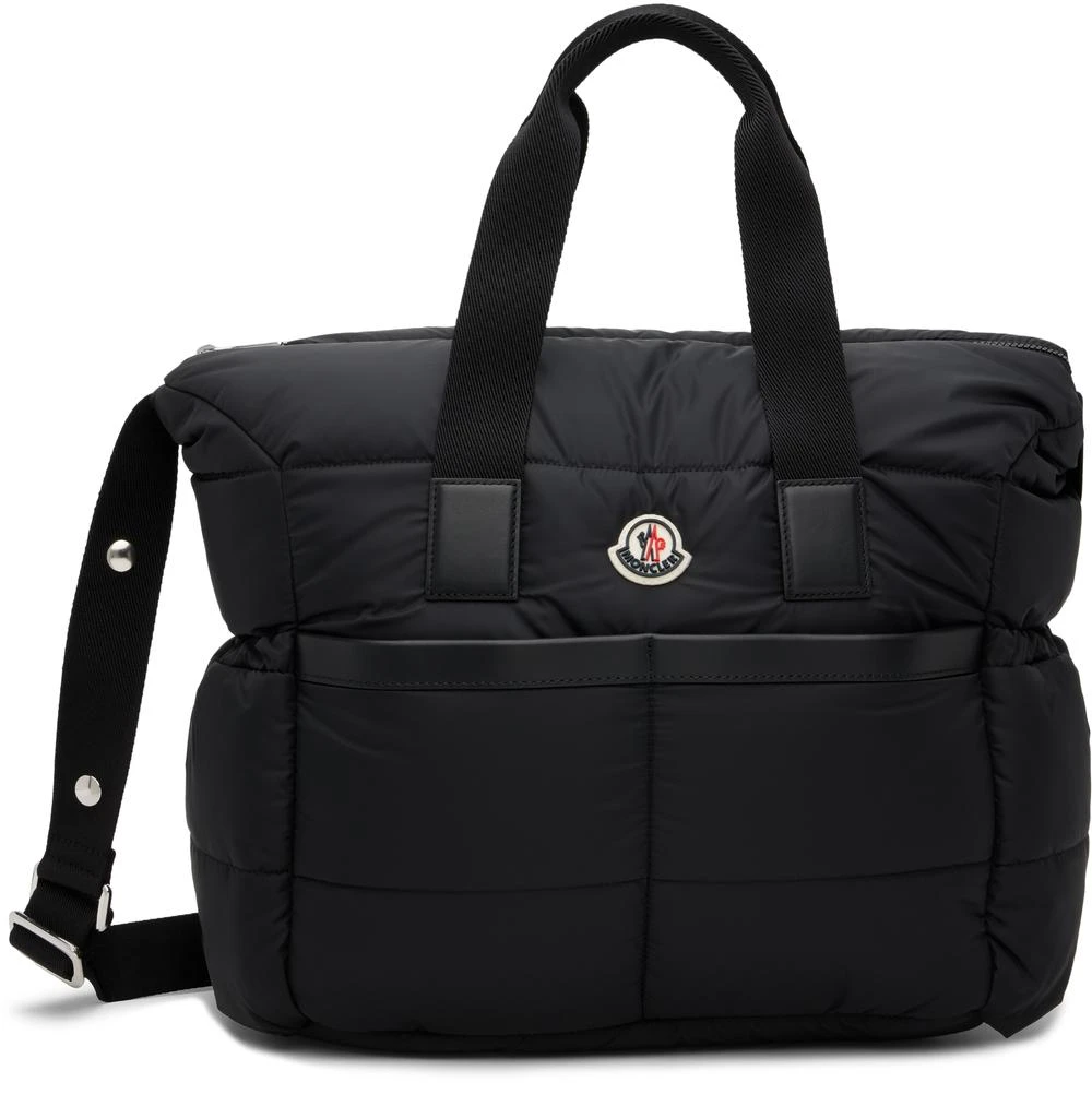 商品Moncler|Baby Black Nylon Diaper Bag,价格¥8073,第1张图片