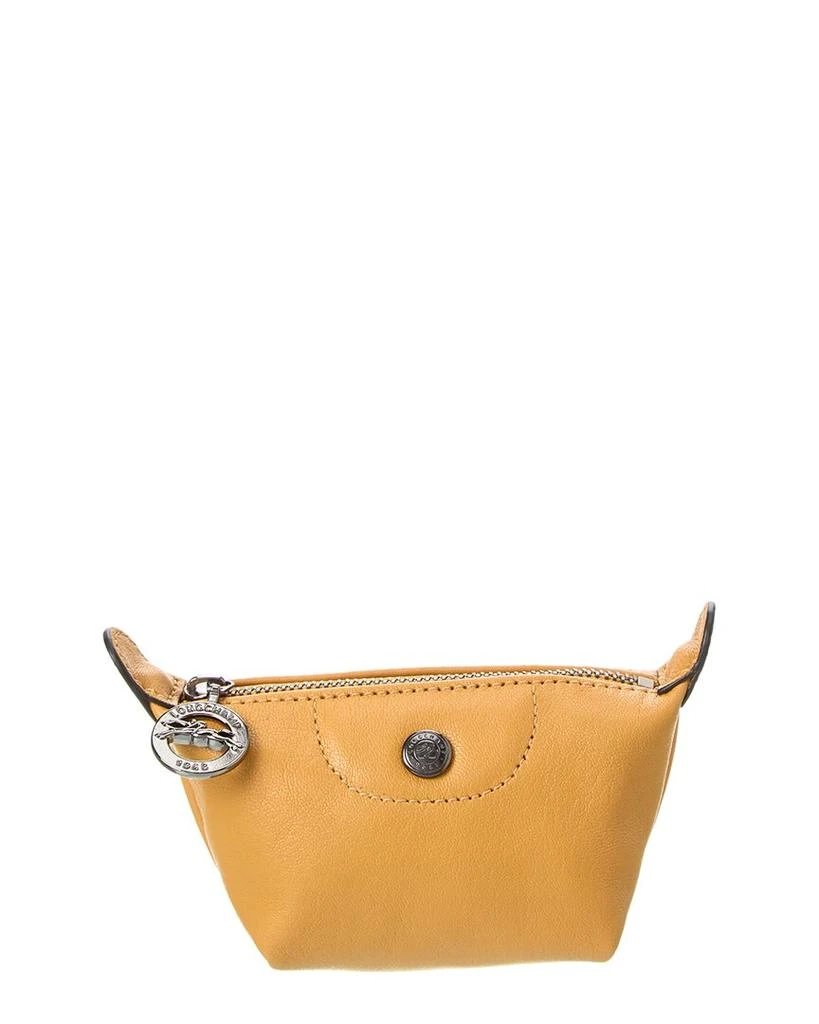 商品Longchamp|Longchamp Le Pliage Cuir Zip Leather Coin Purse,价格¥439,第3张图片详细描述