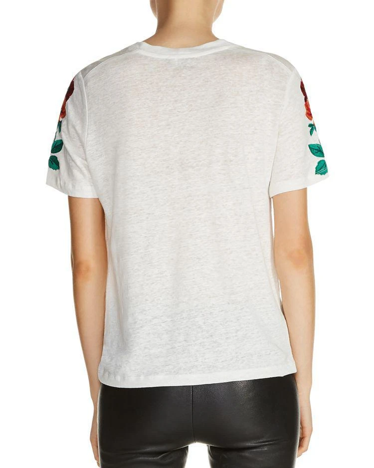 商品Maje|Tanisha Floral Embroidered Graphic Tee,价格¥574,第2张图片详细描述