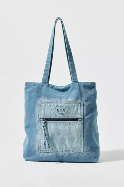 商品BDG|BDG Washed Denim Tote Bag,价格¥221,第2张图片详细描述