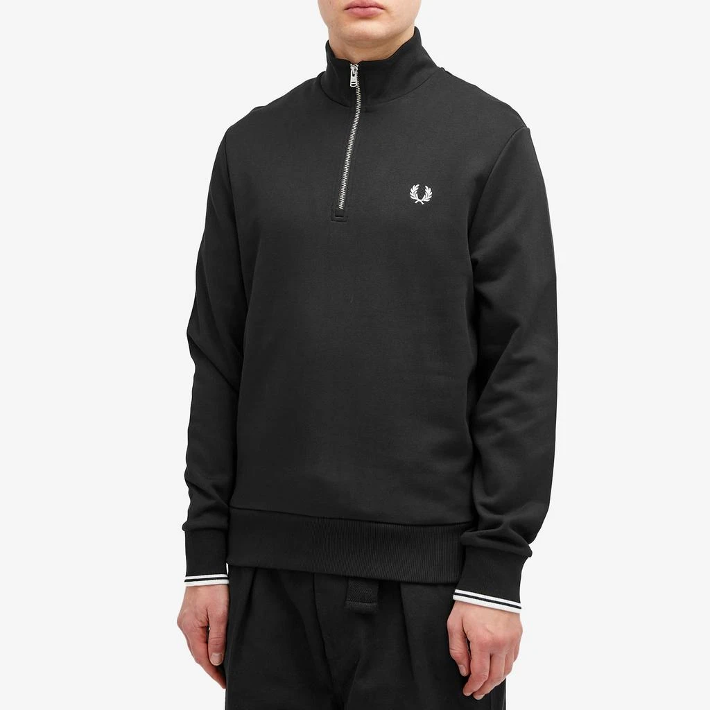 商品Fred Perry|Fred Perry Half Zip Sweat,价格¥657,第2张图片详细描述