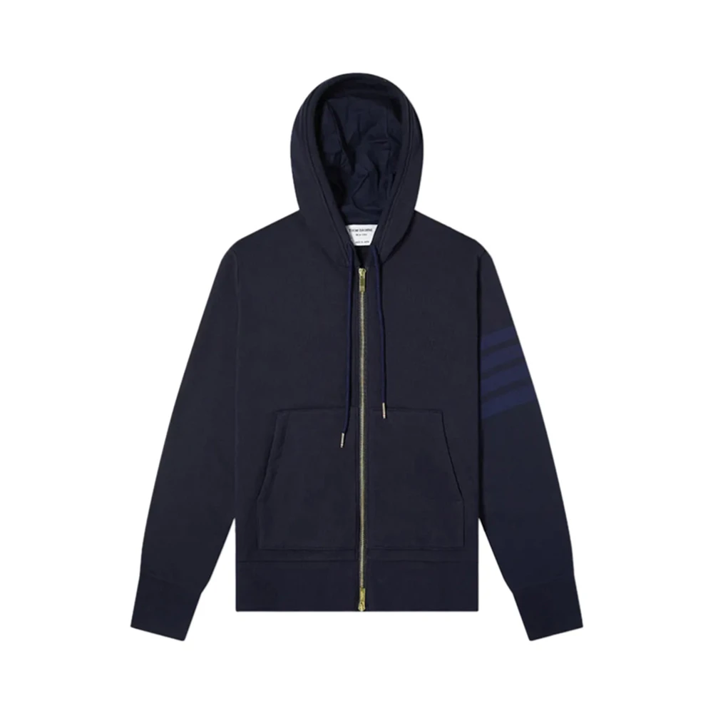 商品[国内直发] Thom Browne|THOM BROWNE 海军蓝色男士卫衣/帽衫 MJT249A-06910-415,价格¥4940,第1张图片