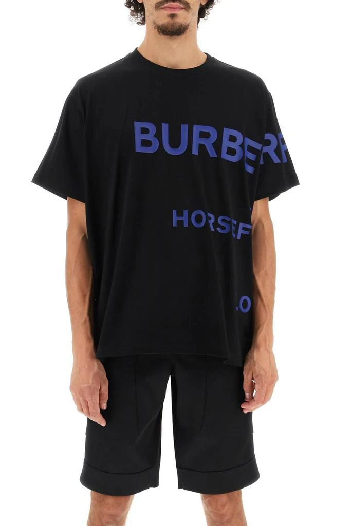商品Burberry|Burberry horseferry lettering print t-shirt,价格¥2570,第2张图片详细描述
