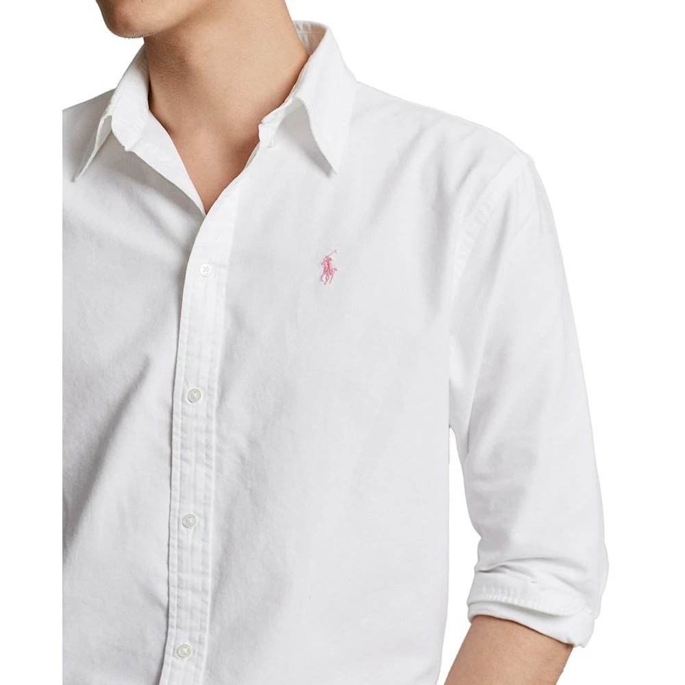 商品Ralph Lauren|Unisex Pink Pony Oxford Shirt,价格¥978,第5张图片详细描述