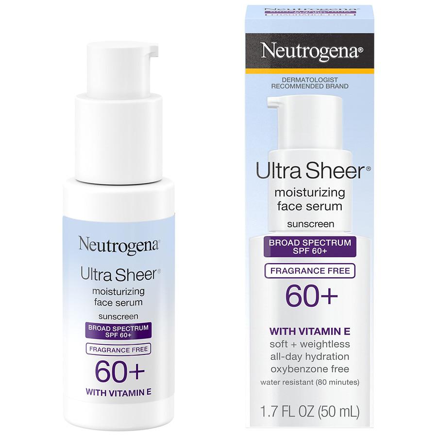 Ultra Sheer Moisturizing Serum, Vitamin E, SPF 60+商品第10张图片规格展示