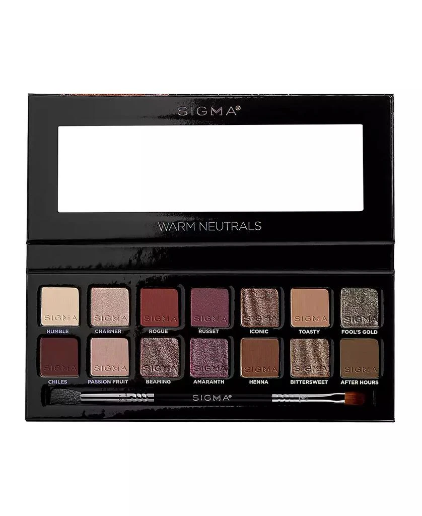 商品Sigma Beauty|Warm Neutrals Eyeshadow Palette,价格¥487,第1张图片