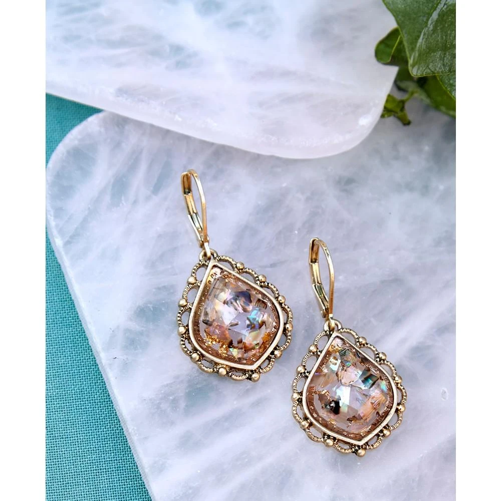 商品Lonna & Lilly|Gold-Tone Stone Drop Earrings,价格¥179,第3张图片详细描述