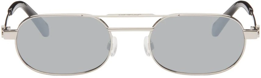 商品Off-White|Silver Vaiden Sunglasses,价格¥1786,第1张图片