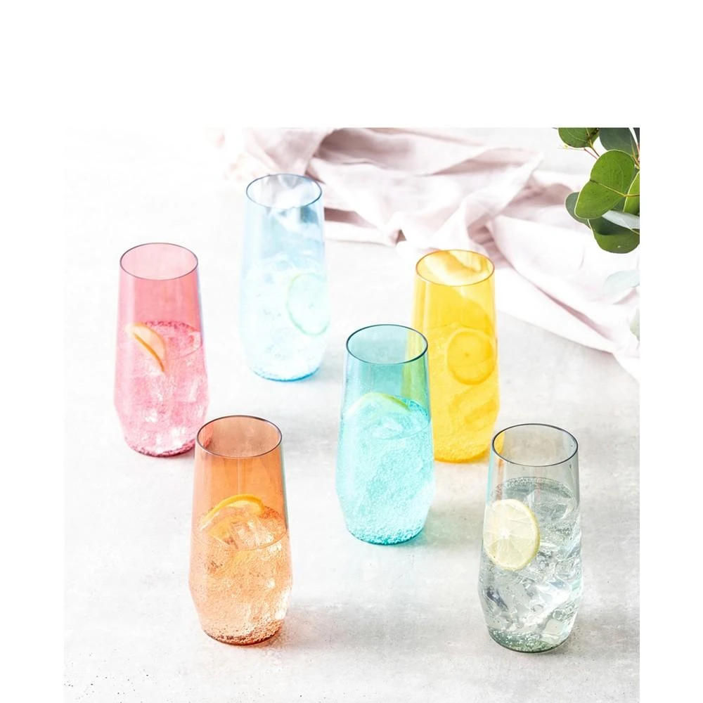 商品Fortessa|Sole Outdoor Iced Tea 18 oz, Set of 6,价格¥448,第2张图片详细描述