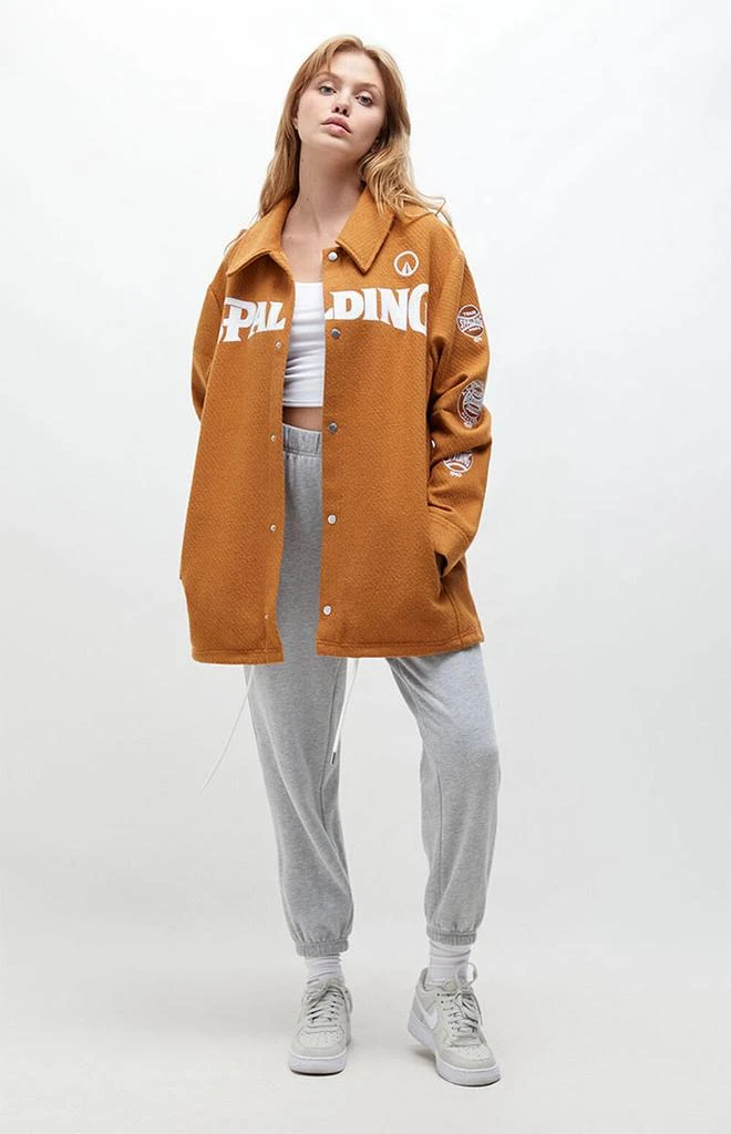 商品Spalding|x UNKNWN Coach Snap Jacket,价格¥781,第4张图片详细描述