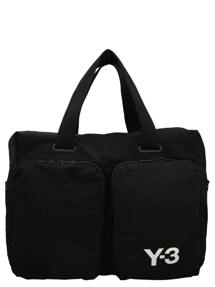 商品Y-3|Y-3 Logo Printed Zip-Up Weekend Bag,价格¥1409,第1张图片