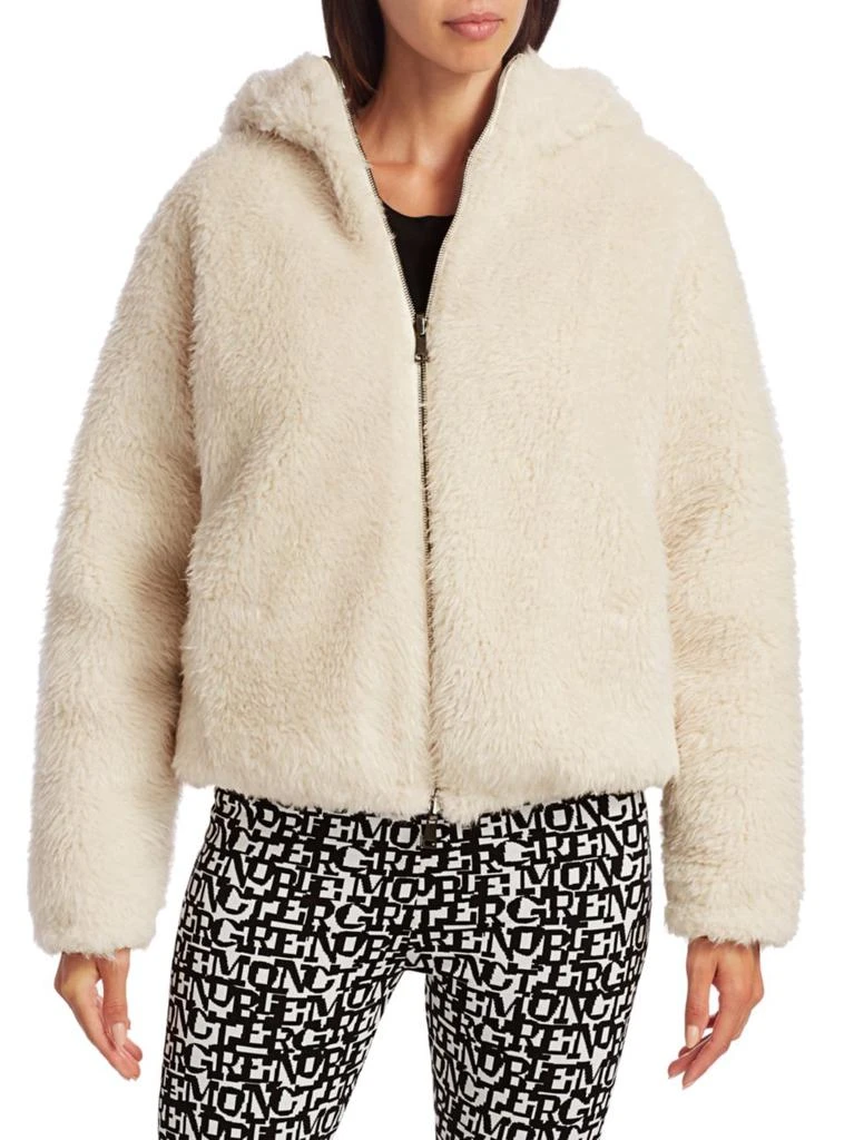 商品Moncler|Kolima Reversible Faux Fur Teddy Jacket,价格¥12471,第2张图片详细描述
