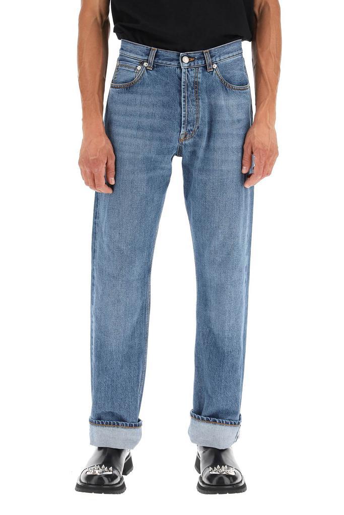 商品Alexander McQueen|Alexander mcqueen selvedge denim jeans,价格¥4465,第4张图片详细描述