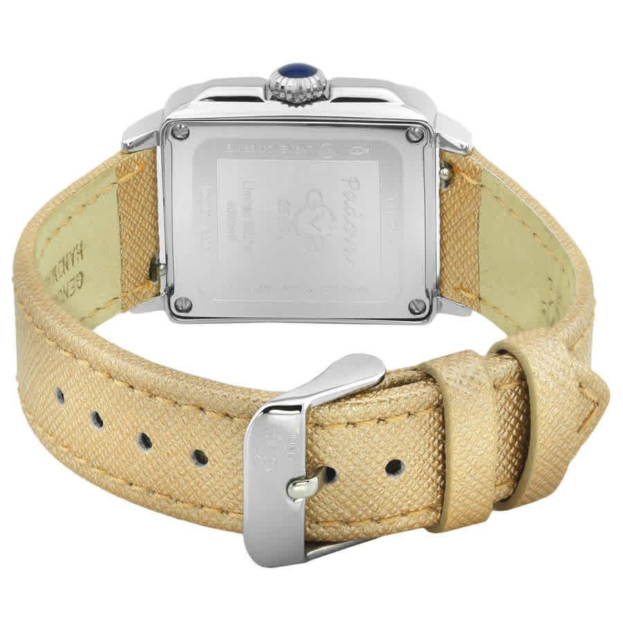 商品Gevril|GV2 by Gevril Padova Quartz Diamond White Dial Ladies Watch 12304,价格¥3424,第5张图片详细描述