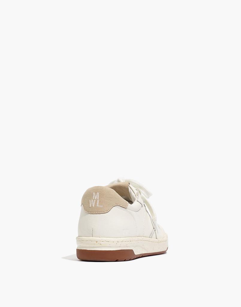 商品Madewell|Court Sneakers in White Leather,价格¥722,第5张图片详细描述