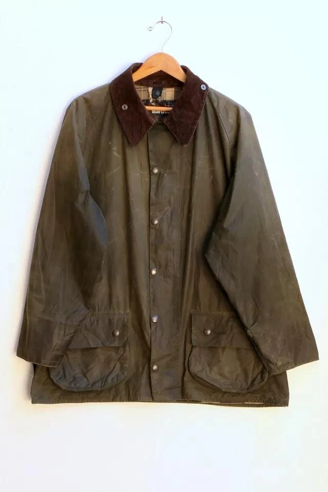 商品Urban Outfitters|Vintage Barbour Classic Beaufort Waxed Canvas Coat made in England,价格¥1889,第1张图片