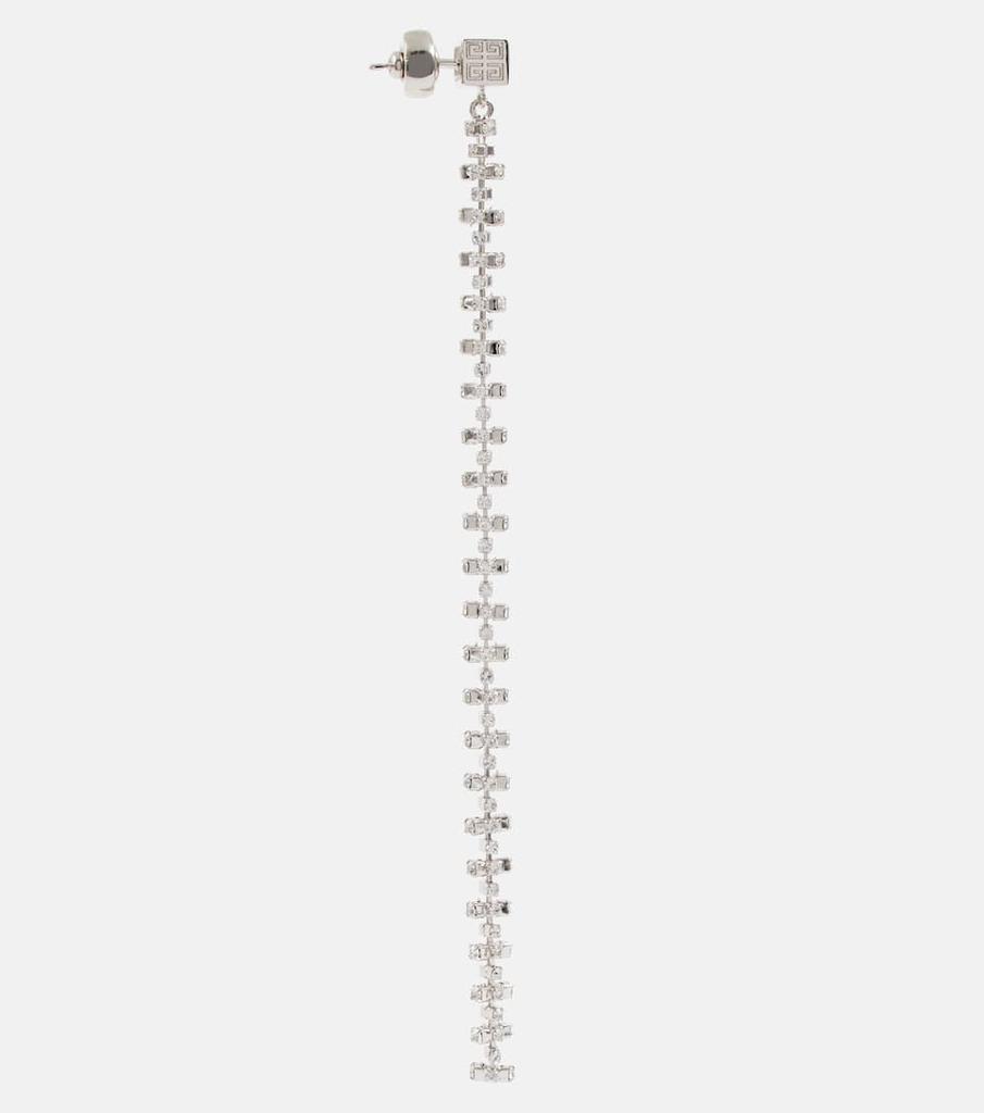 商品Givenchy|Crystal-embellished drop earrings,价格¥4296,第4张图片详细描述