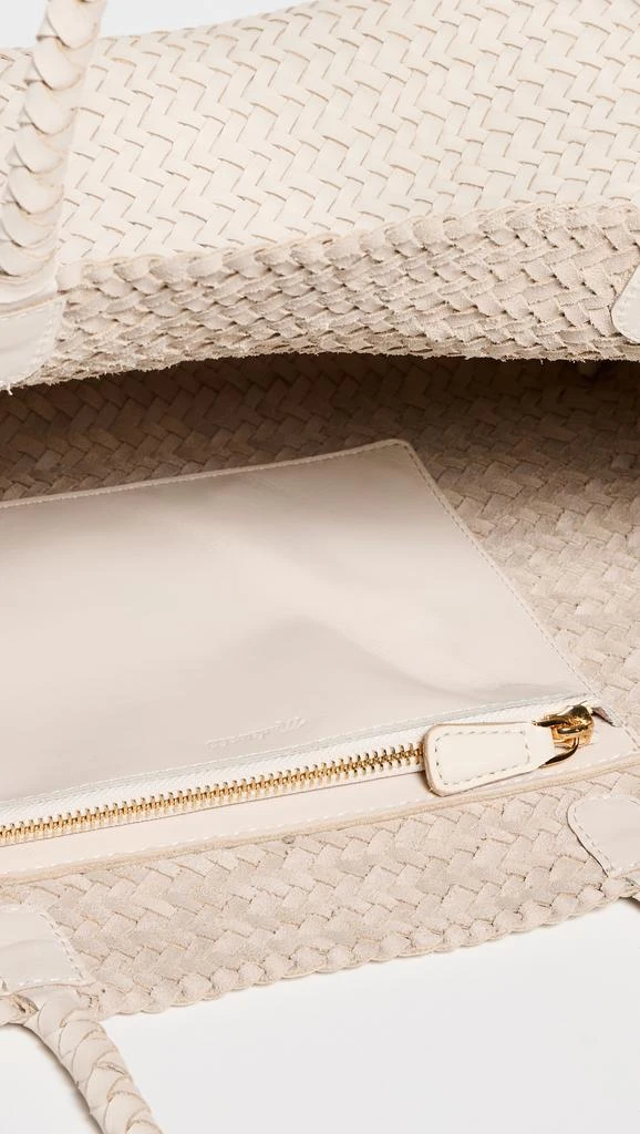 商品Madewell|Transport Early Weekender Woven Tote,价格¥1461,第5张图片详细描述