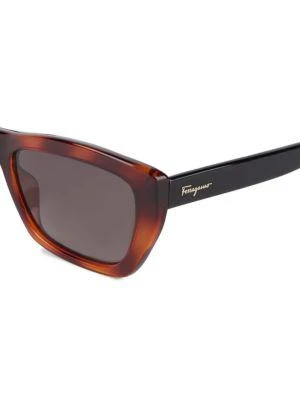 商品Salvatore Ferragamo|55MM Cat Eye Sunglasses,价格¥402,第3张图片详细描述