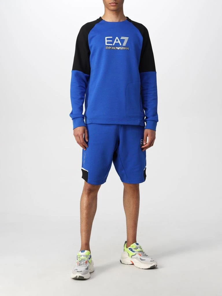 商品EA7|Basic Ea7 sweatshirt with printed logo,价格¥576,第2张图片详细描述