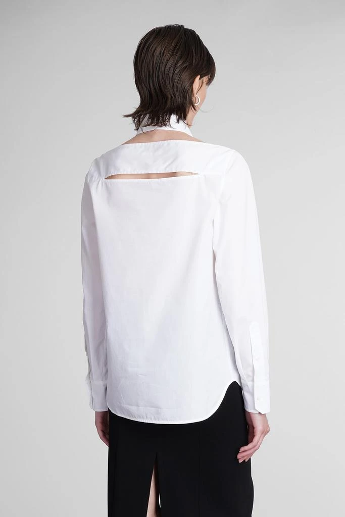 商品Helmut Lang|Helmut Lang Shirt In White Cotton,价格¥1904,第3张图片详细描述