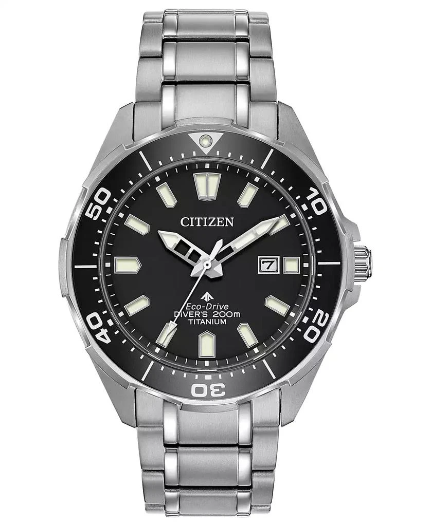 商品Citizen|Eco-Drive Men's Promaster Diver Super Titanium Bracelet Watch 44mm,价格¥4127,第1张图片