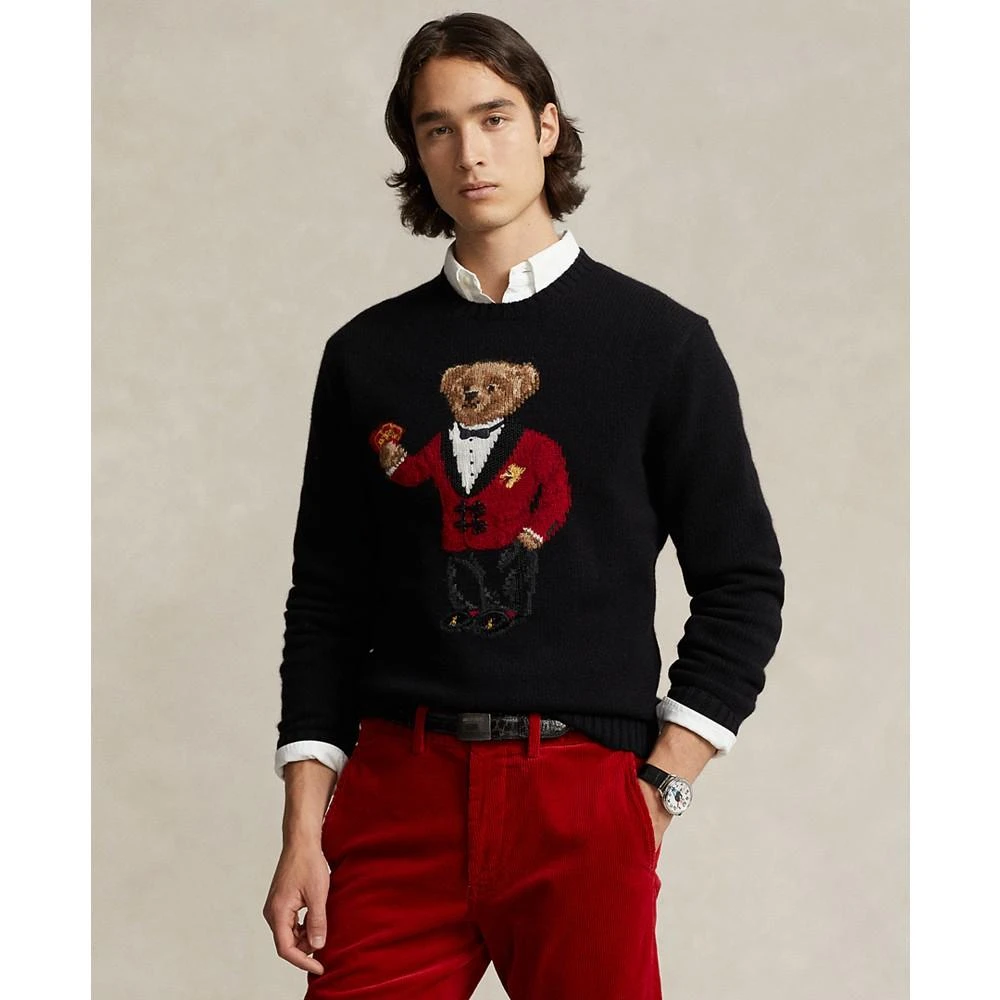 商品Ralph Lauren|Men's Polo Bear Lunar New Year Sweater,价格¥1754,第1张图片