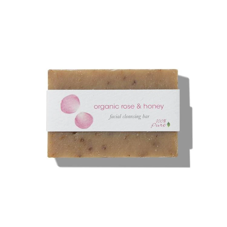 商品100% Pure|Rose & Honey Facial Cleansing Bar (Discontinued),价格¥283,第1张图片