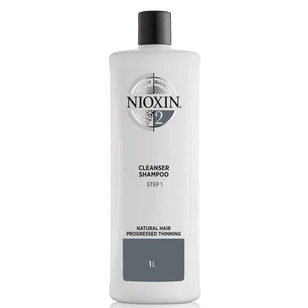 商品NIOXIN|Nioxin System 2 Cleanser Shampoo for Natural Hair with Progressed Thinning 33.8 oz,价格¥368,第1张图片