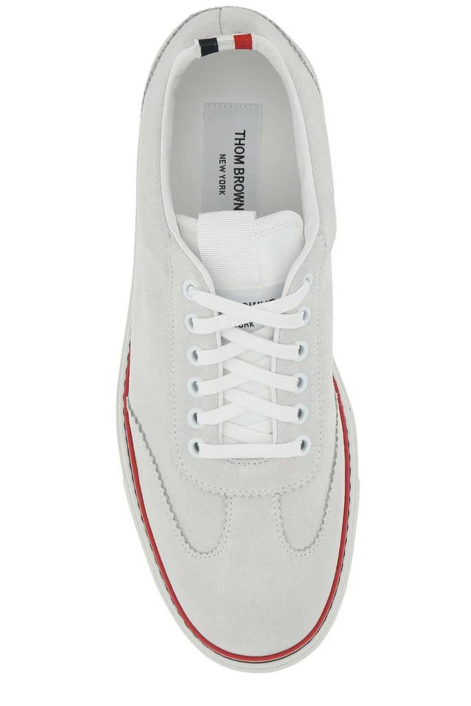 商品Thom Browne|Thom Browne RWB Detailed Low-Top Sneakers,价格¥3716,第3张图片详细描述