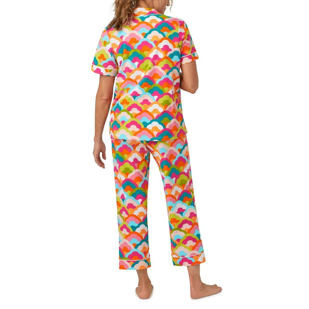商品Bedhead PJs|Trina Turk x Bedhead Short Sleeve Cropped PJ Set,价格¥866,第2张图片详细描述
