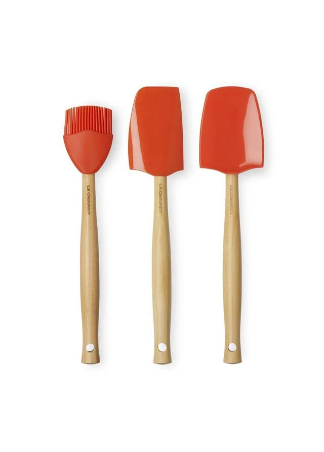商品Le Creuset|Set of 3 craft spatulas volcanic,价格¥340,第2张图片详细描述