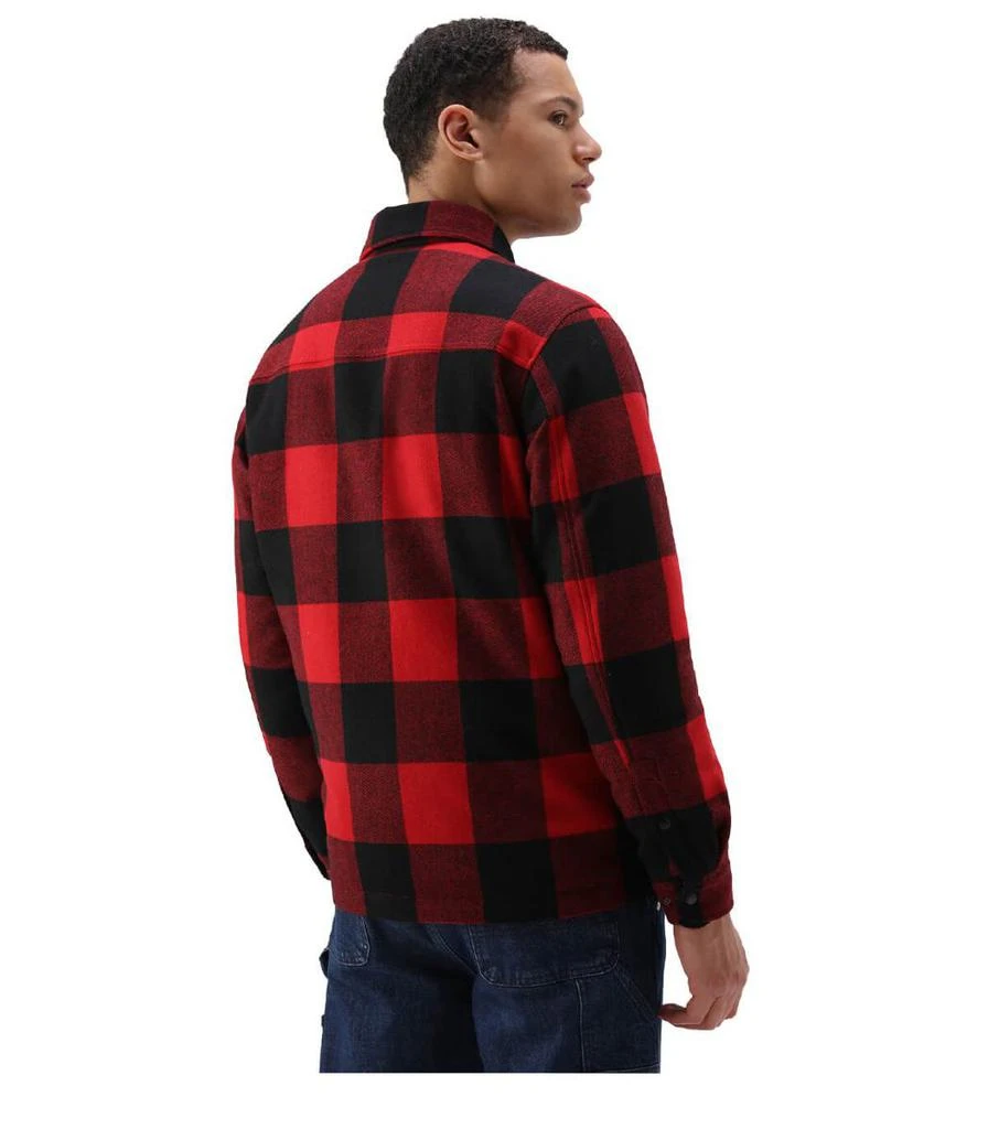 商品Woolrich|WOOLRICH  ALASKAN CHECK RED BLACK OVERSHIRT,价格¥2332,第4张图片详细描述