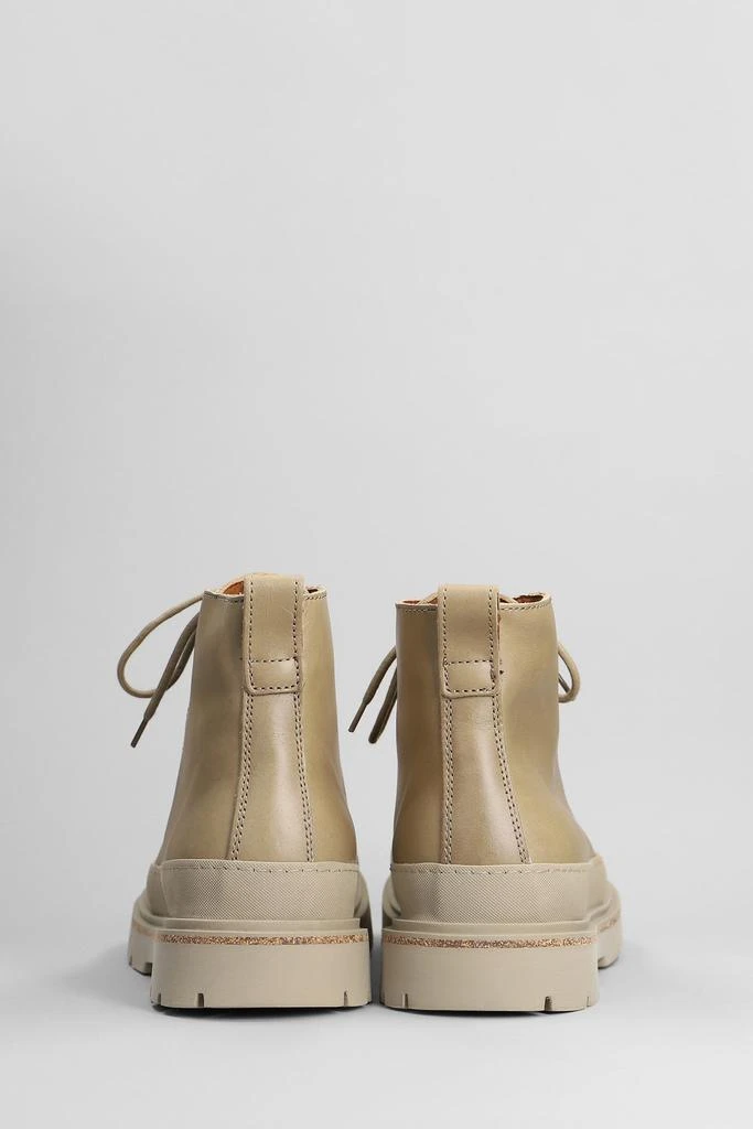 商品Birkenstock|Prescott Combat Boots In Taupe Leather,价格¥1903,第4张图片详�细描述