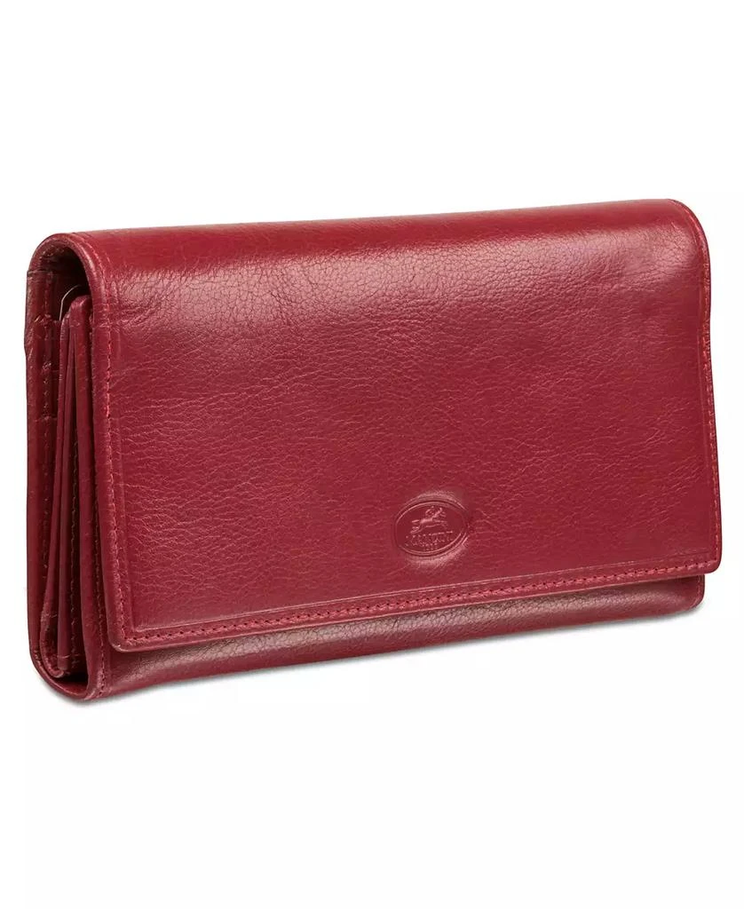 Equestrian-2 Collection RFID Secure Trifold Checkbook Wallet 商品