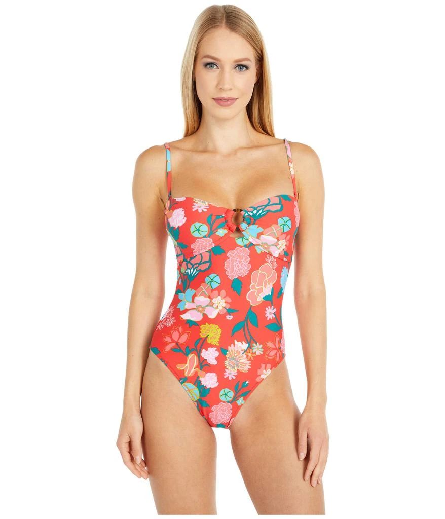 商品J. Crew|Gavotte Floral Ring Bandeau Tank,价格¥197,第4张图片详细描述