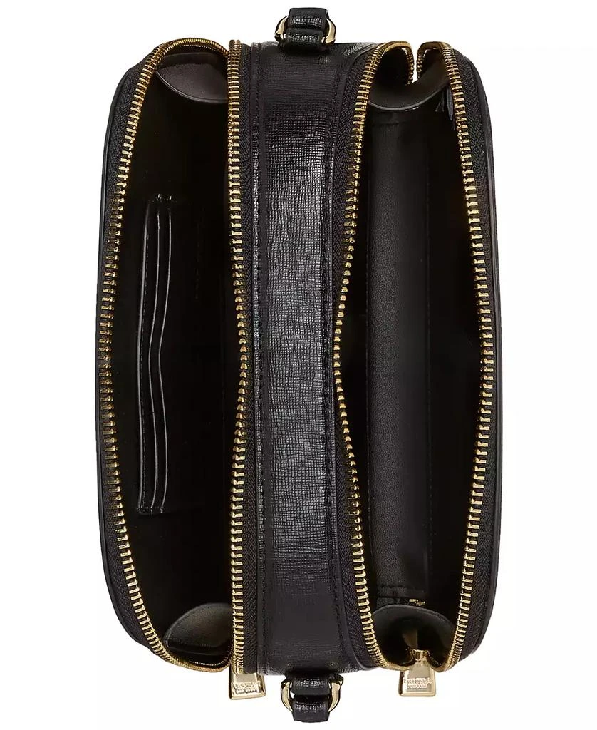 商品Kate Spade|Devin Saffiano Leather Double Zip Dome Crossbody Bag,价格¥1284,第3张图片详细描述