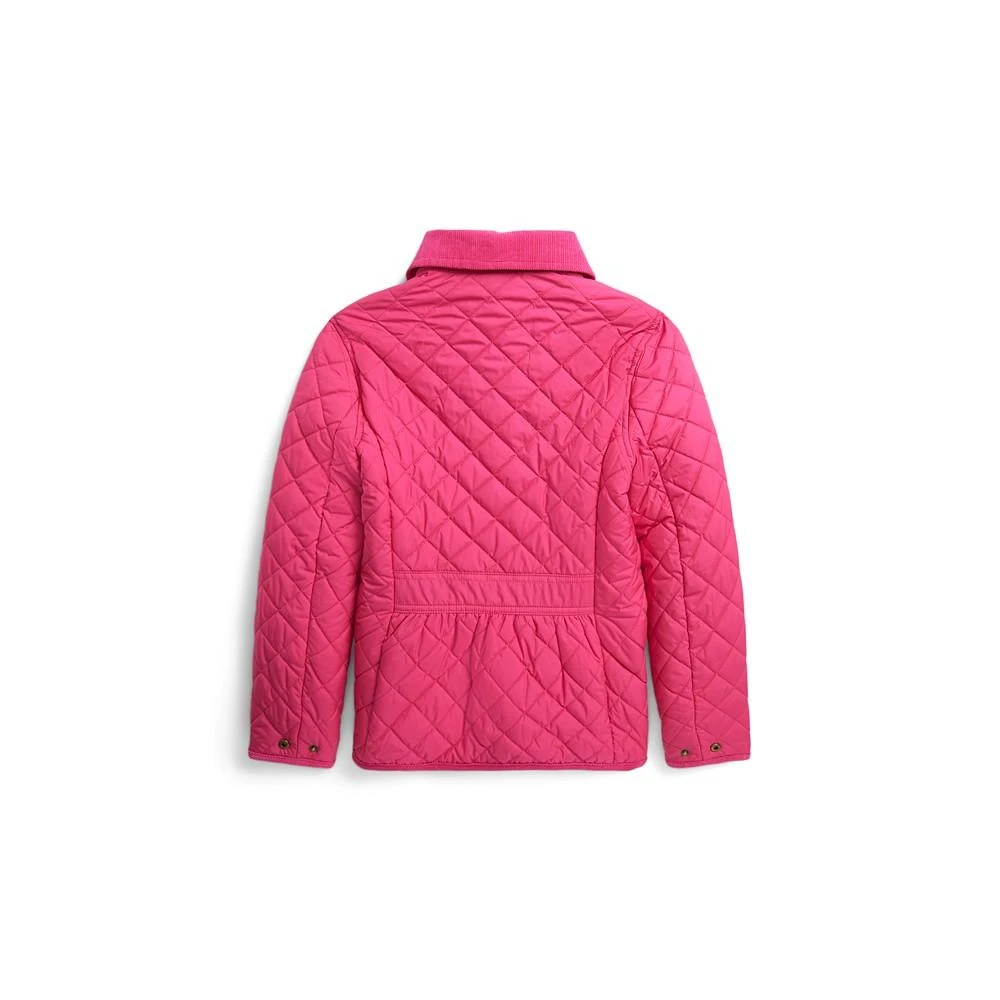 商品Ralph Lauren|Big Girls Quilted Water-Repellent Barn Jacket,价格¥410,第3张图片详细描述