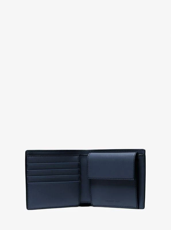 商品Michael Kors|Cooper Pebbled Leather Billfold Wallet With Coin Pouch,价格¥148,第2张图片详细描述