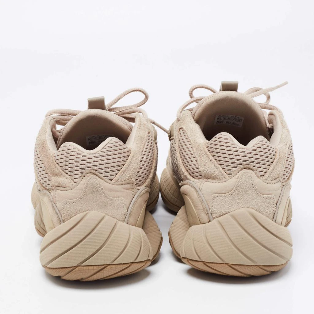 商品[二手商品] YEEZY|Yeezy x Adidas Beige Suede And Mesh Yeezy 500 Lace Up Sneakers Size 43 1/3,价格¥1423,第5张图片详细描述