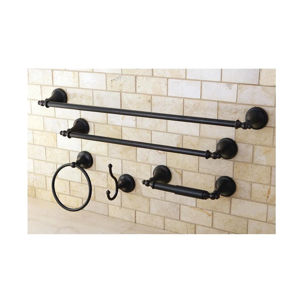 商品Kingston Brass|Naples 18-Inch and 24-Inch Towel Bar Bathroom Accessory Set,价格¥1038,第2张图片详细描述