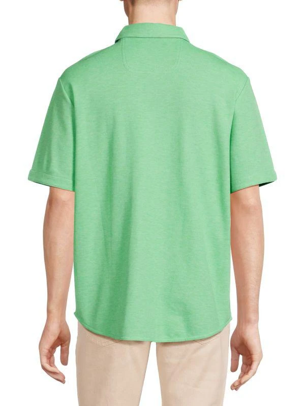 商品Tommy Bahama|Luau Five O'clock Supima Cotton Blend Shirt,价格¥83,第2张图片详细描述