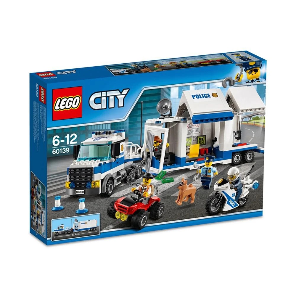 商品LEGO|City 374-Pc. Police Mobile Command Center 60139,价格¥374,第2张图片详细描述