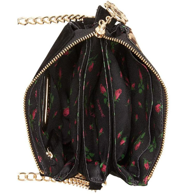 商品Betsey Johnson|Metallic Leopard-Print Mini Crossbody,价格¥436,第4张图片详细描述