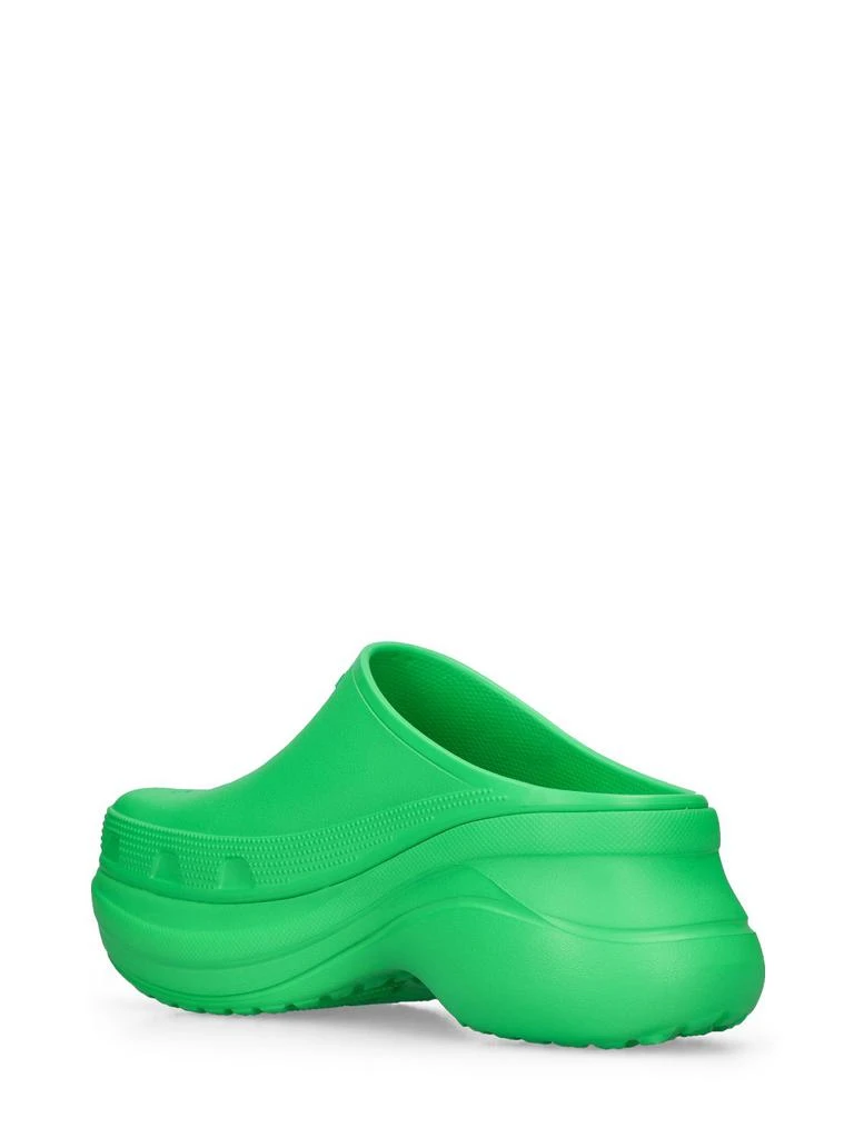 商品Balenciaga|85mm Crocs Rubber Pool Mules,价格¥2983,第3张图片详细描述