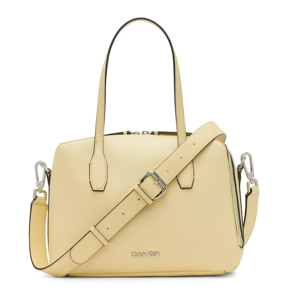 商品Calvin Klein|Brenda Satchel Bag,价格¥530,第1张图片
