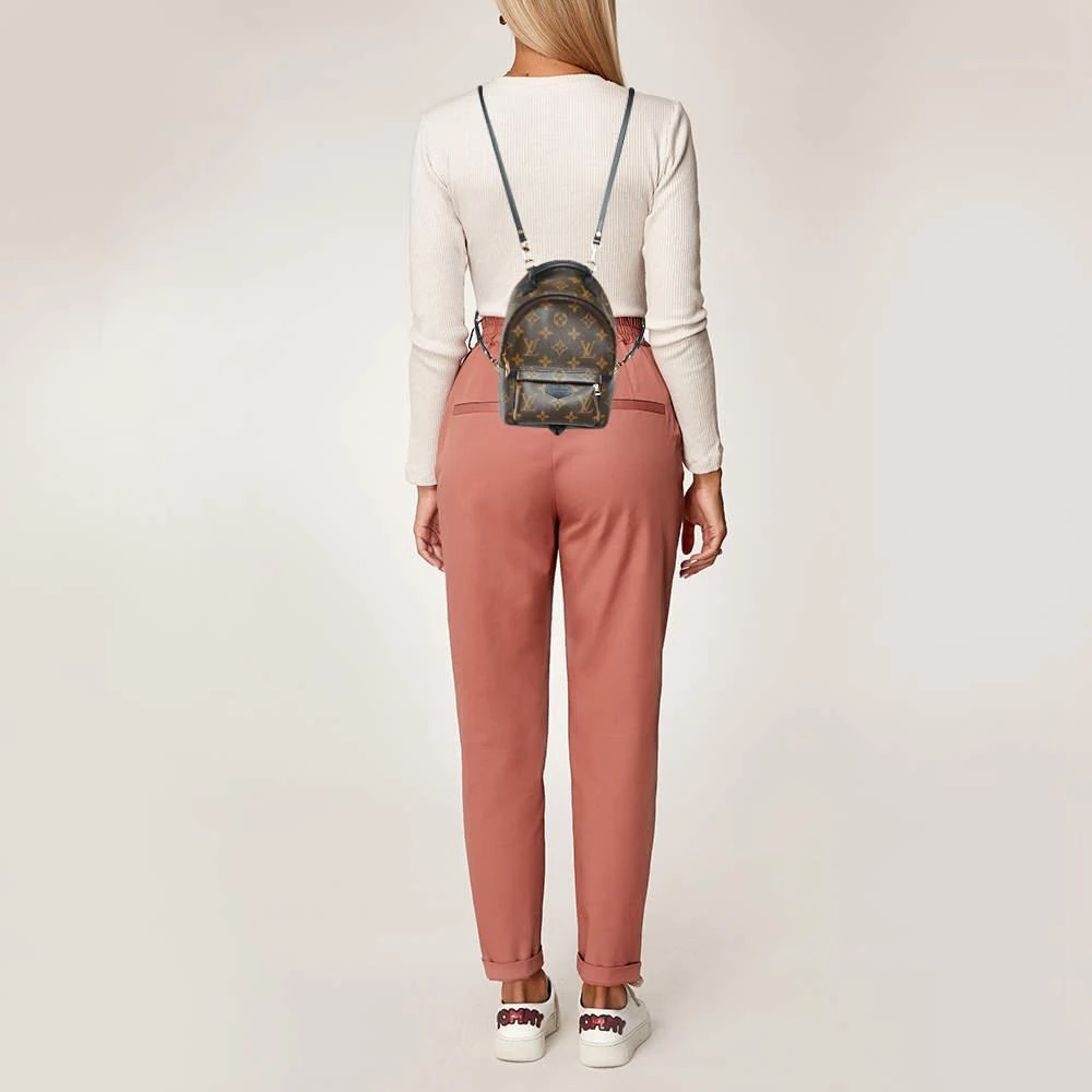 商品[二手商品] Louis Vuitton|Louis Vuitton Monogram Canvas Palm Springs Mini Backpack,价格¥14759,第2张图片详细描述