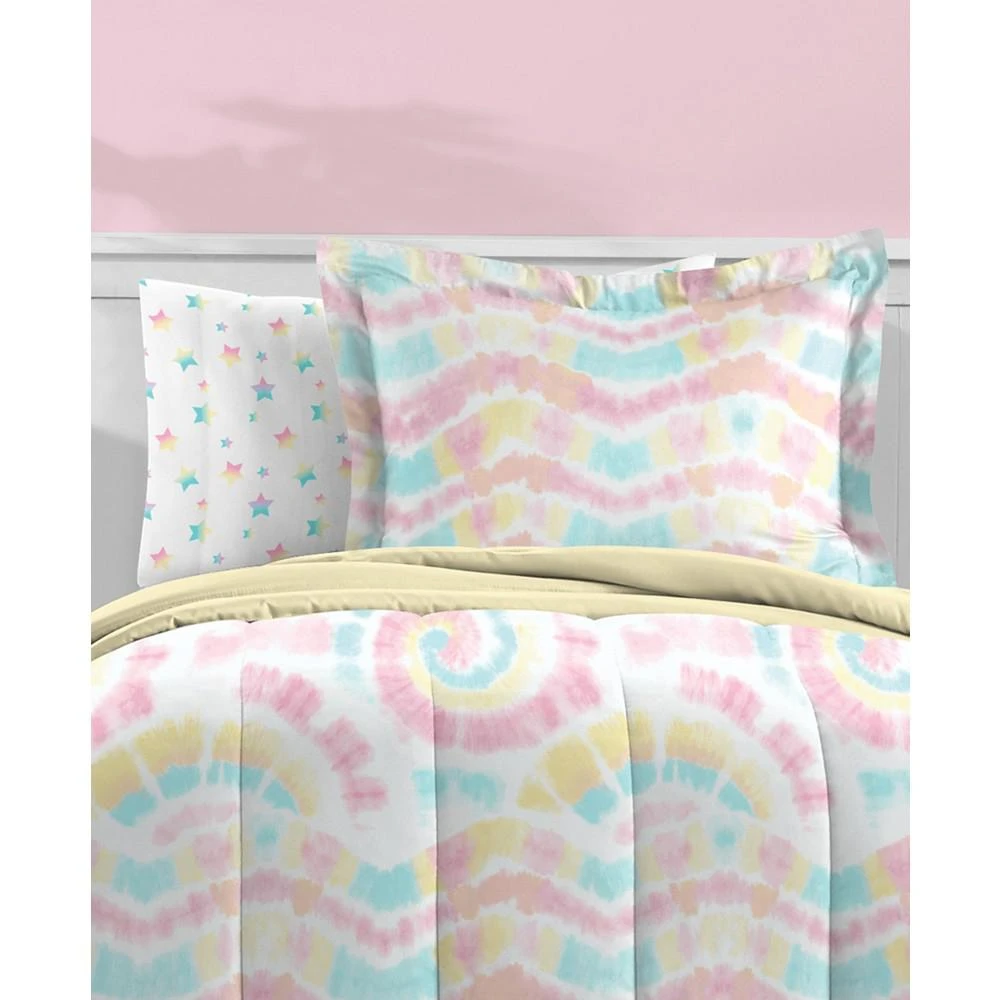 商品Macy's|Dream Factory Tie Dye Rainbow Full Comforter Set,价格¥345,第4张图片详细描述