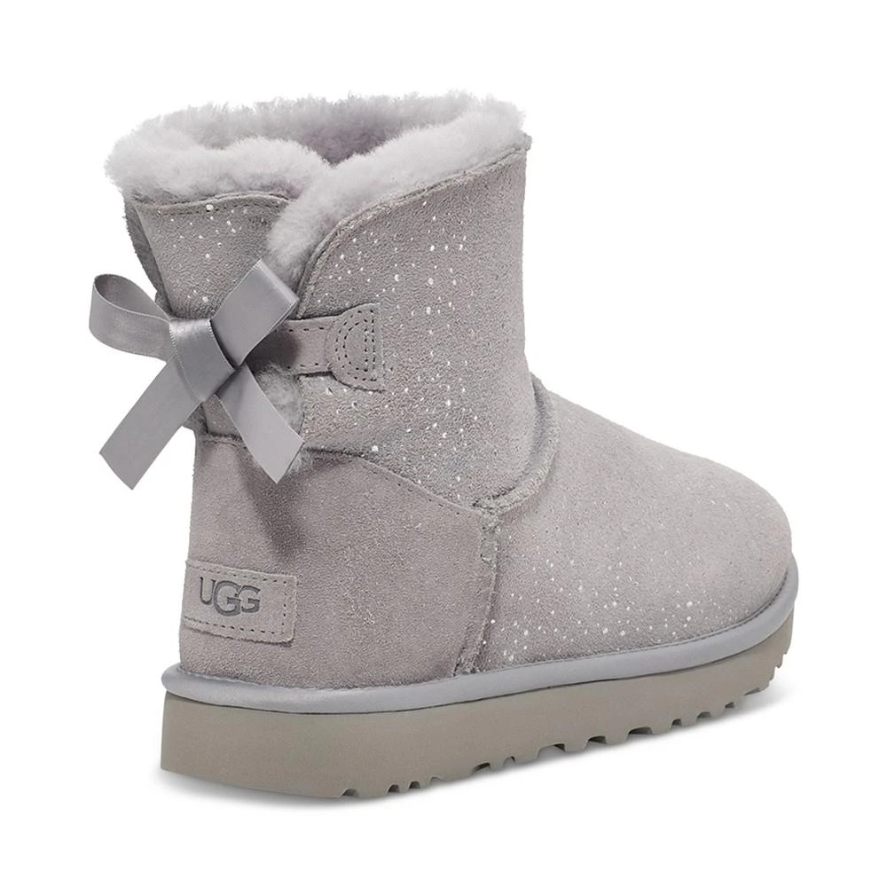 商品UGG|Women's Mini Bailey Bow Metallic Spots Booties,价格¥640,第3张图片详细描述